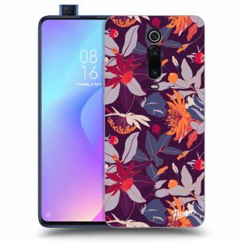 Obal pre Xiaomi Mi 9T (Pro) - Purple Leaf