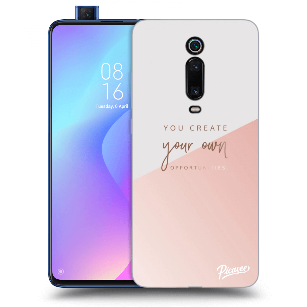 Picasee silikónový čierny obal pre Xiaomi Mi 9T (Pro) - You create your own opportunities
