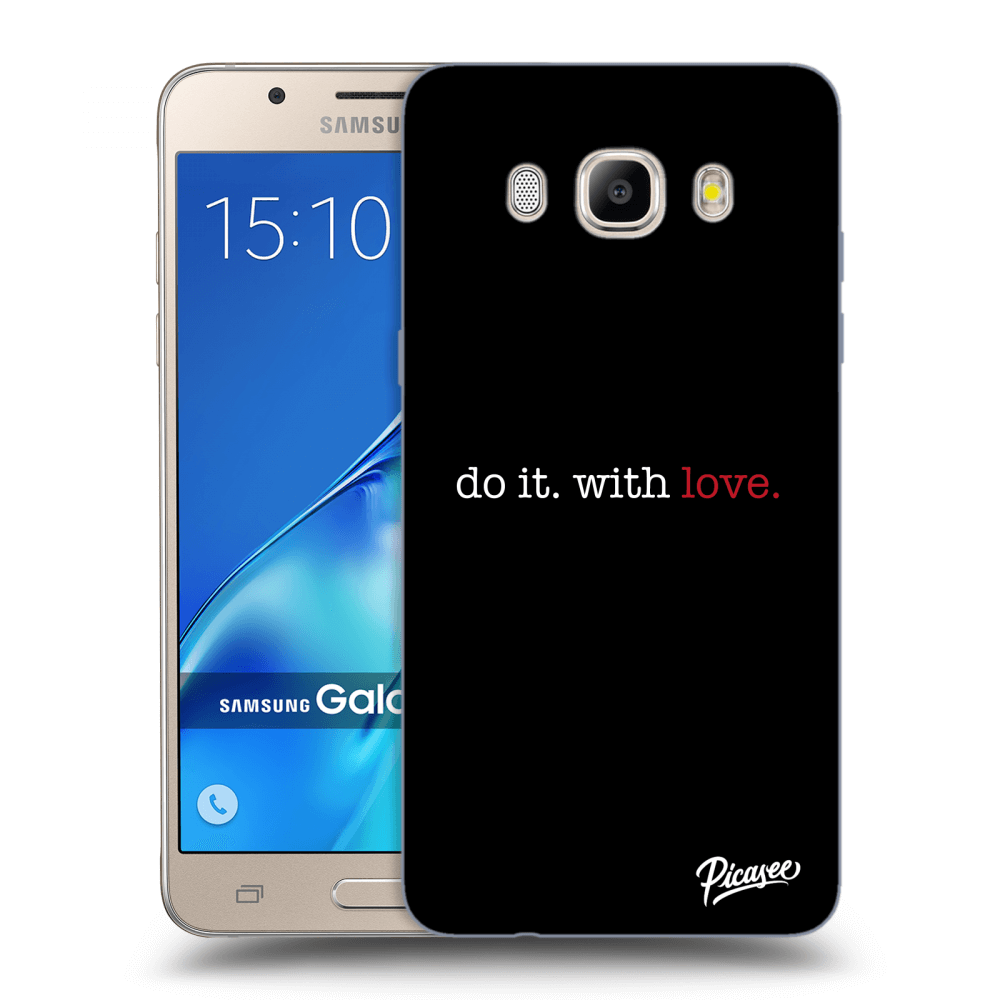 Picasee silikónový prehľadný obal pre Samsung Galaxy J5 2016 J510F - Do it. With love.