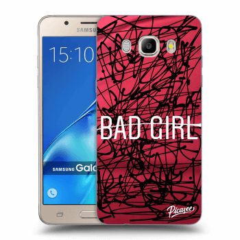 Picasee silikónový prehľadný obal pre Samsung Galaxy J5 2016 J510F - Bad girl