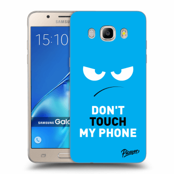 Obal pre Samsung Galaxy J5 2016 J510F - Angry Eyes - Blue