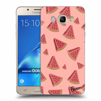 Picasee silikónový prehľadný obal pre Samsung Galaxy J5 2016 J510F - Watermelon