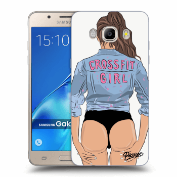 Obal pre Samsung Galaxy J5 2016 J510F - Crossfit girl - nickynellow