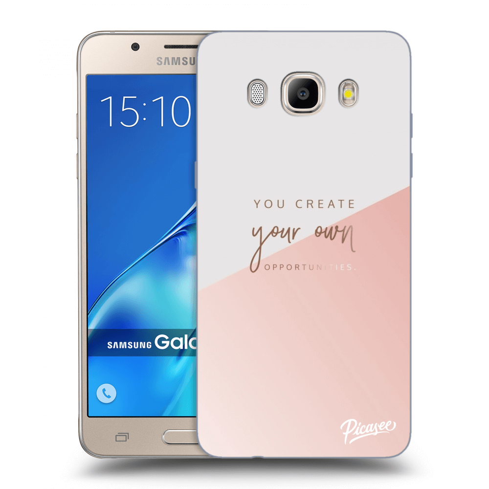 Picasee silikónový prehľadný obal pre Samsung Galaxy J5 2016 J510F - You create your own opportunities
