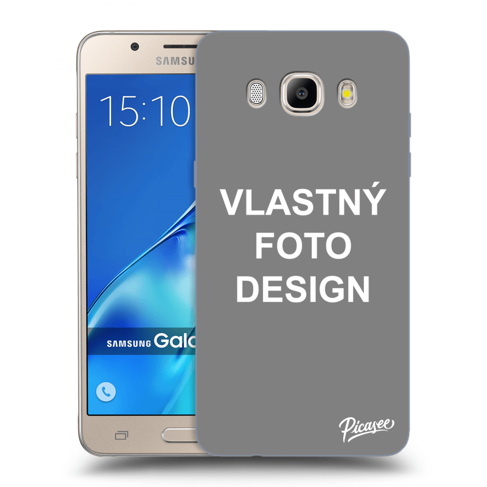 Picasee silikónový prehľadný obal pre Samsung Galaxy J5 2016 J510F - Vlastný fotka/motiv