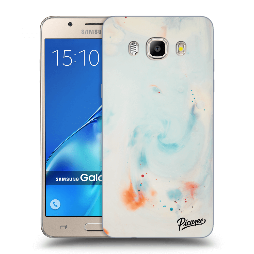 Picasee silikónový prehľadný obal pre Samsung Galaxy J5 2016 J510F - Splash