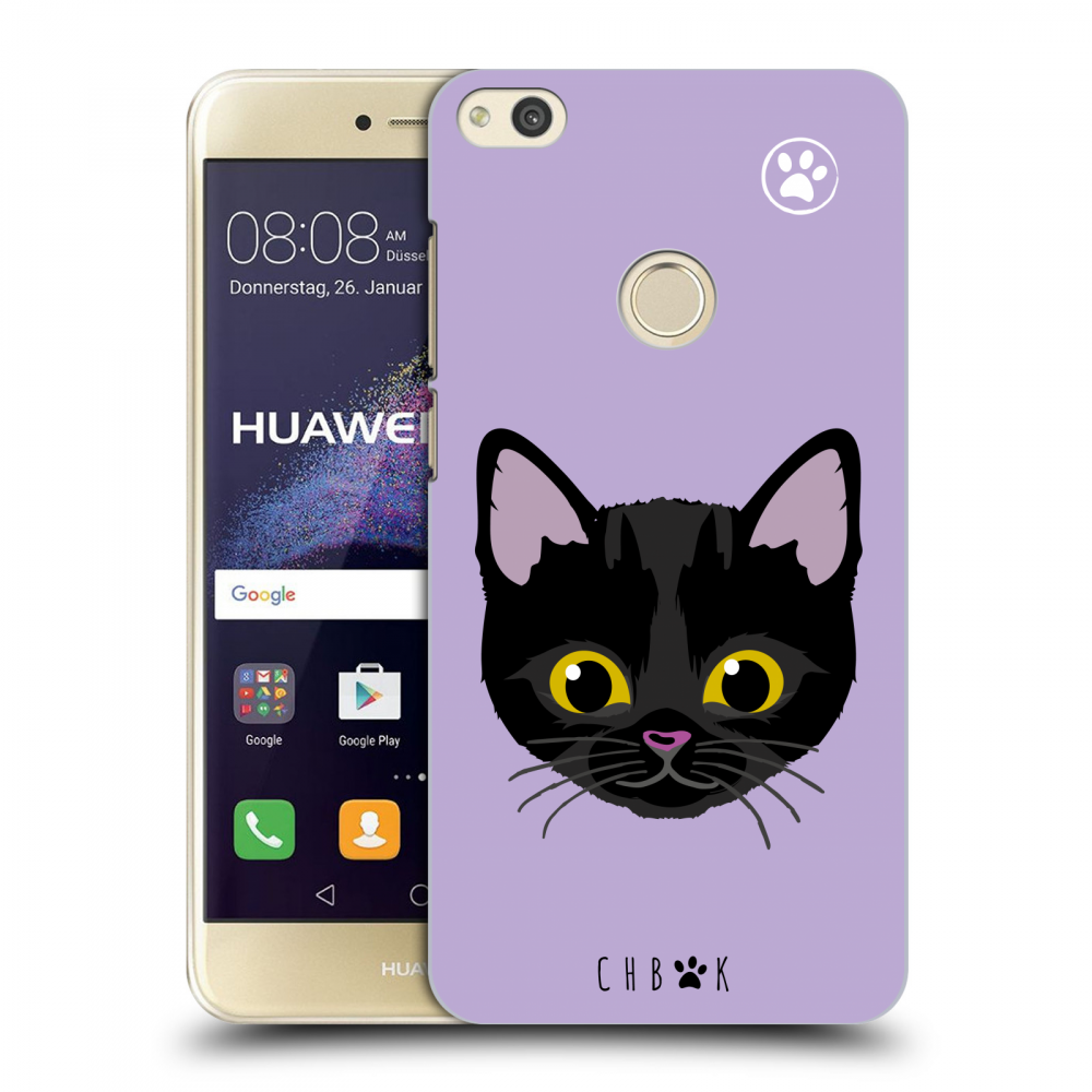 Picasee silikónový prehľadný obal pre Huawei P9 Lite 2017 - Chybí mi kočky - Fialová