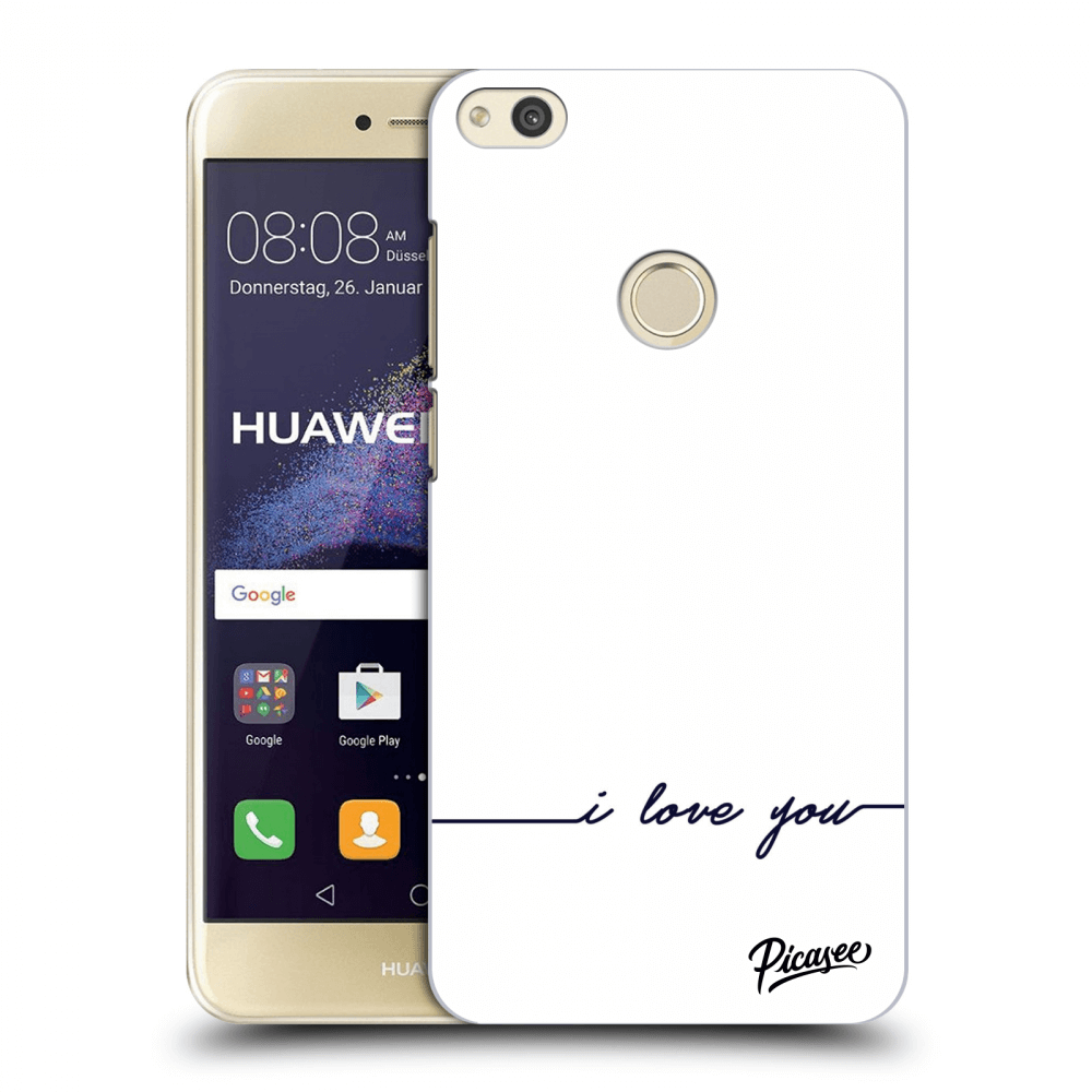 Picasee silikónový prehľadný obal pre Huawei P9 Lite 2017 - I love you