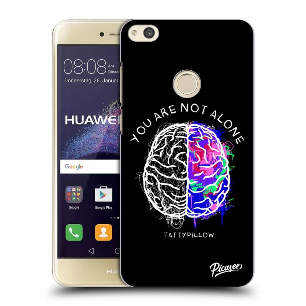 Picasee silikónový prehľadný obal pre Huawei P9 Lite 2017 - Brain - White