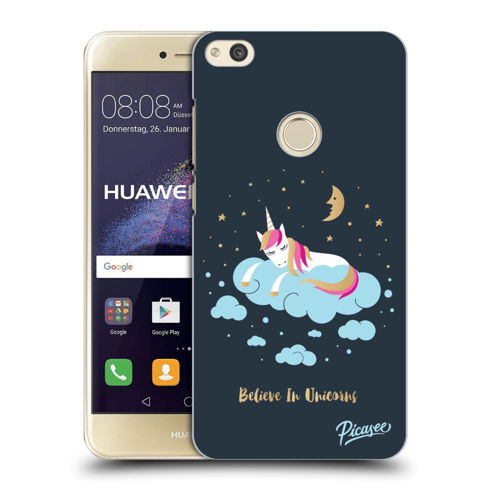 Picasee silikónový prehľadný obal pre Huawei P9 Lite 2017 - Believe In Unicorns