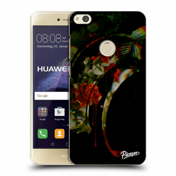 Picasee silikónový prehľadný obal pre Huawei P9 Lite 2017 - Roses black