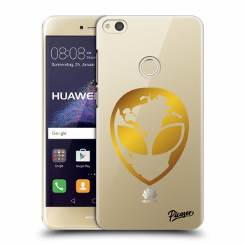 Obal pre Huawei P9 Lite 2017 - EARTH - Gold Alien 3.0