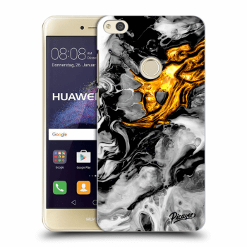 Obal pre Huawei P9 Lite 2017 - Black Gold 2
