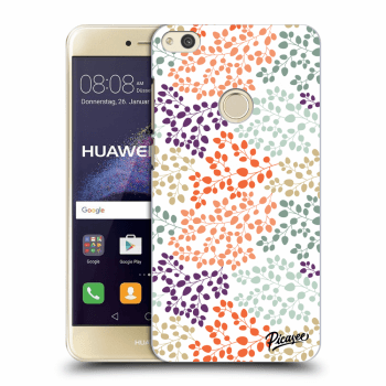 Picasee silikónový prehľadný obal pre Huawei P9 Lite 2017 - Leaves 2