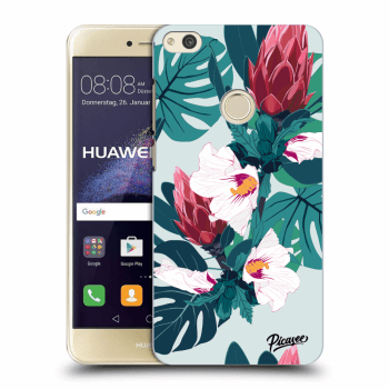 Picasee silikónový prehľadný obal pre Huawei P9 Lite 2017 - Rhododendron