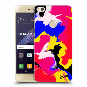 Picasee silikónový prehľadný obal pre Huawei P9 Lite 2017 - Watercolor