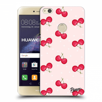 Picasee silikónový prehľadný obal pre Huawei P9 Lite 2017 - Cherries