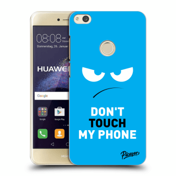 Obal pre Huawei P9 Lite 2017 - Angry Eyes - Blue