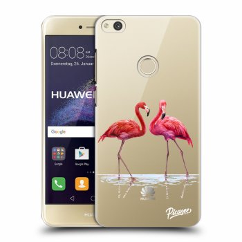 Obal pre Huawei P9 Lite 2017 - Flamingos couple