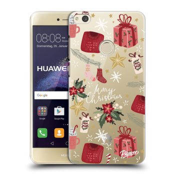 Picasee silikónový prehľadný obal pre Huawei P9 Lite 2017 - Christmas