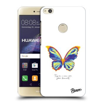 Picasee silikónový prehľadný obal pre Huawei P9 Lite 2017 - Diamanty White