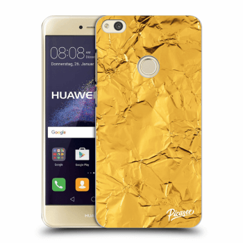 Picasee silikónový prehľadný obal pre Huawei P9 Lite 2017 - Gold