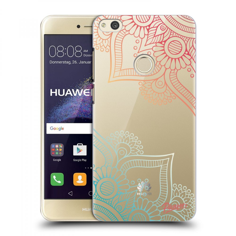 Picasee silikónový prehľadný obal pre Huawei P9 Lite 2017 - Flowers pattern