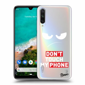 Obal pre Xiaomi Mi A3 - Angry Eyes - Transparent