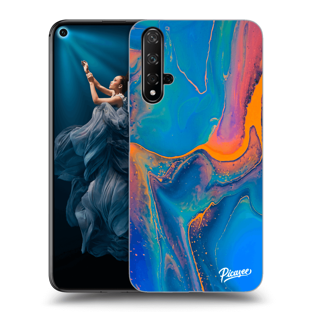 Picasee ULTIMATE CASE pro Honor 20 - Rainbow