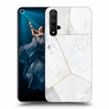 Obal pre Honor 20 - White tile