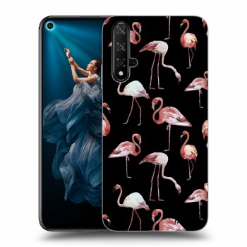 Picasee ULTIMATE CASE pro Honor 20 - Flamingos