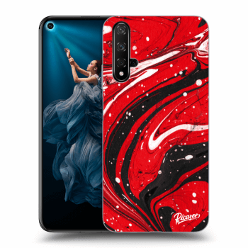 Picasee ULTIMATE CASE pro Honor 20 - Red black