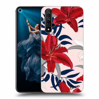 Obal pre Honor 20 - Red Lily