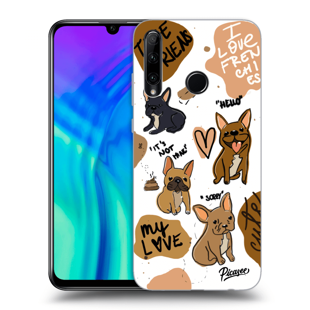 Picasee ULTIMATE CASE pro Honor 20 Lite - Frenchies