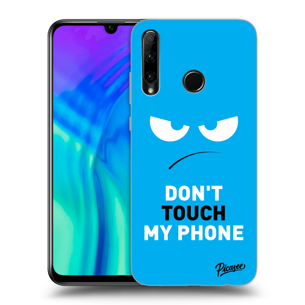 Picasee ULTIMATE CASE pro Honor 20 Lite - Angry Eyes - Blue