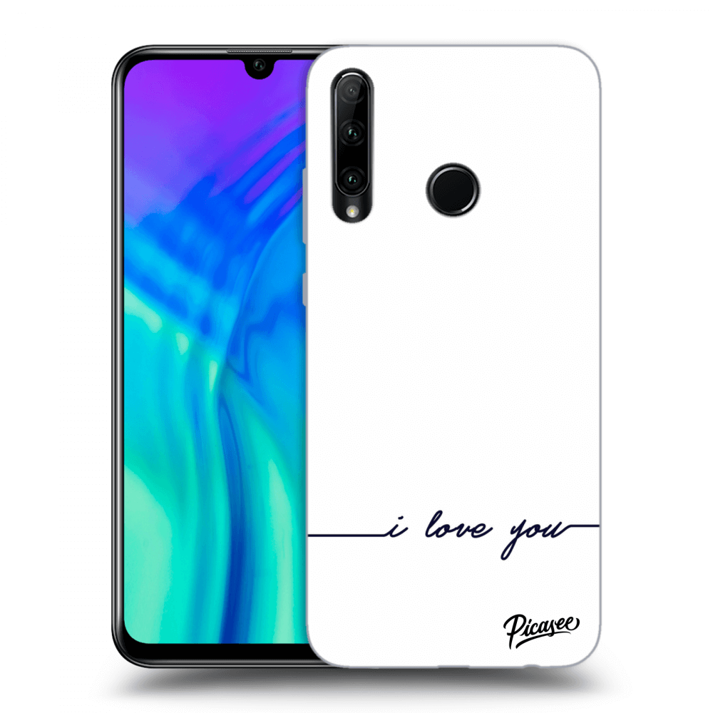 Picasee ULTIMATE CASE pro Honor 20 Lite - I love you