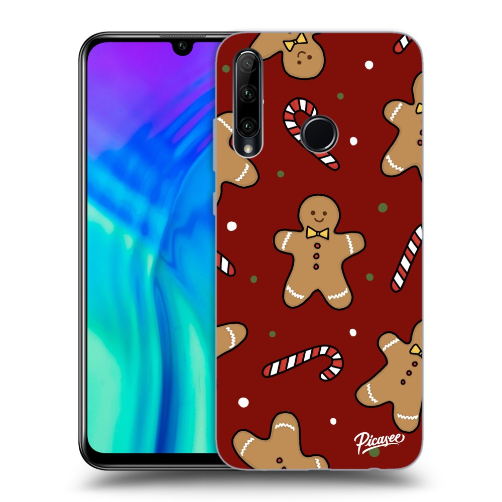 Picasee silikónový prehľadný obal pre Honor 20 Lite - Gingerbread 2