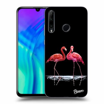 Picasee ULTIMATE CASE pro Honor 20 Lite - Flamingos couple