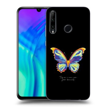 Obal pre Honor 20 Lite - Diamanty Black