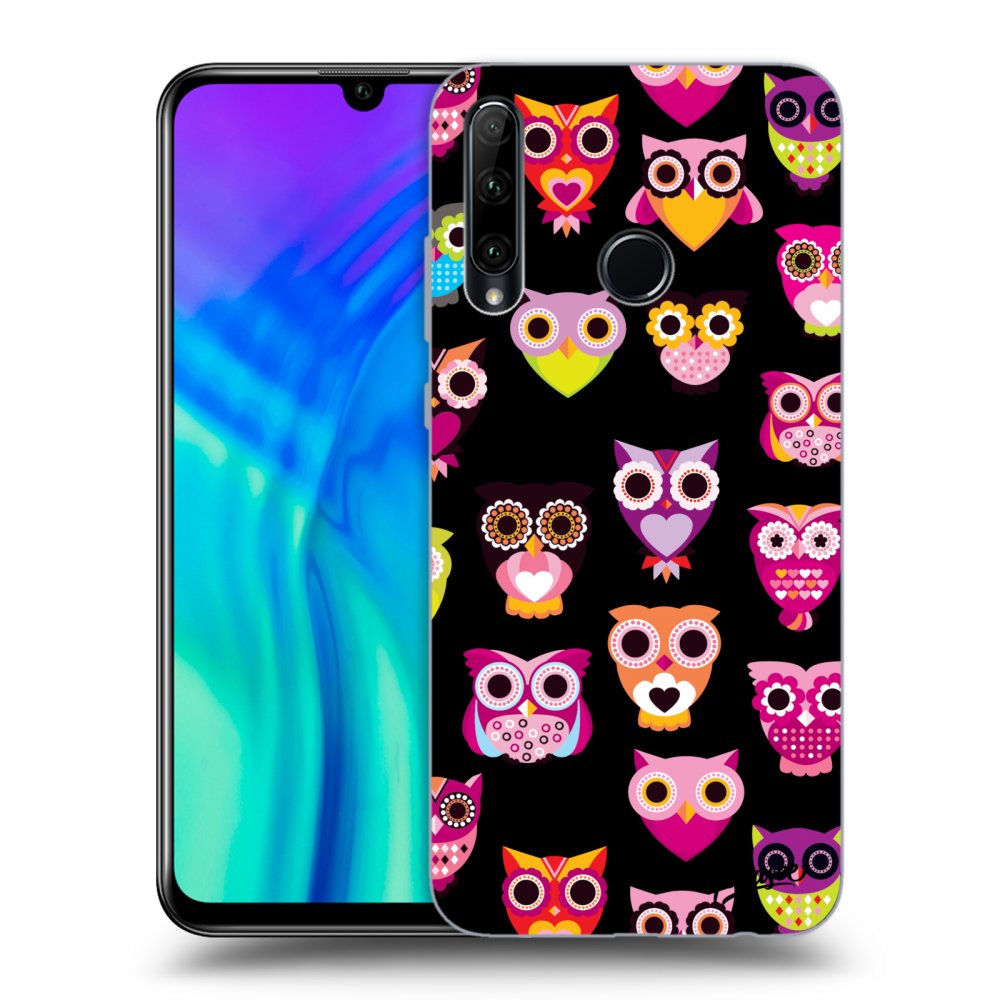 Picasee ULTIMATE CASE pro Honor 20 Lite - Owls