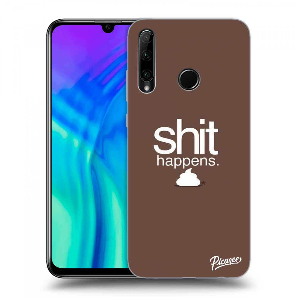 Picasee ULTIMATE CASE pro Honor 20 Lite - Shit happens