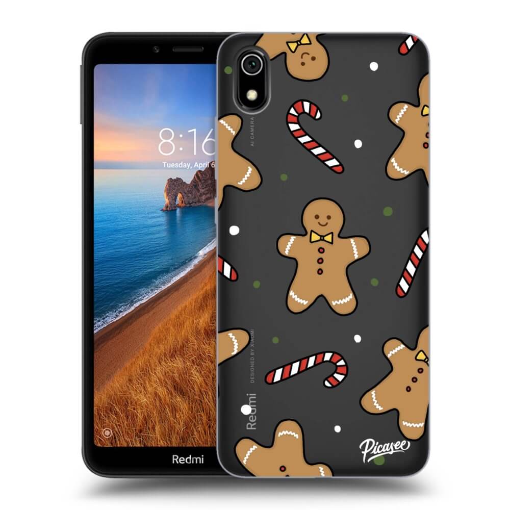 Picasee silikónový prehľadný obal pre Xiaomi Redmi 7A - Gingerbread