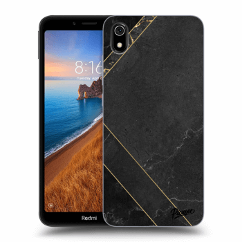 Obal pre Xiaomi Redmi 7A - Black tile