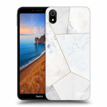 Obal pre Xiaomi Redmi 7A - White tile