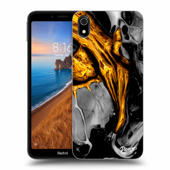 Obal pre Xiaomi Redmi 7A - Black Gold