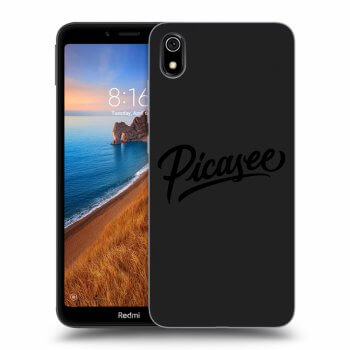 Picasee silikónový čierny obal pre Xiaomi Redmi 7A - Picasee - black