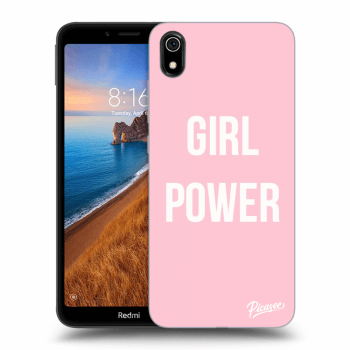Picasee silikónový čierny obal pre Xiaomi Redmi 7A - Girl power