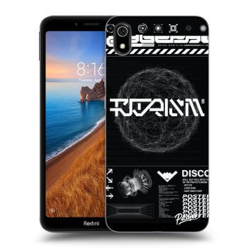 Picasee silikónový čierny obal pre Xiaomi Redmi 7A - BLACK DISCO