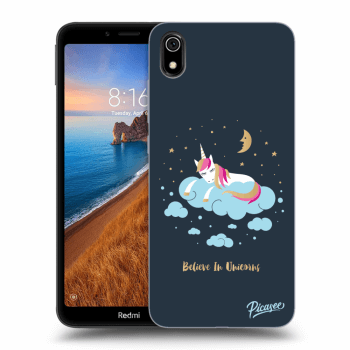 Picasee silikónový prehľadný obal pre Xiaomi Redmi 7A - Believe In Unicorns