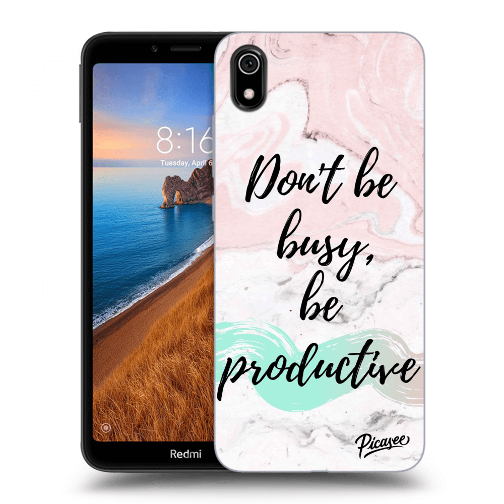 Picasee ULTIMATE CASE pro Xiaomi Redmi 7A - Don't be busy, be productive